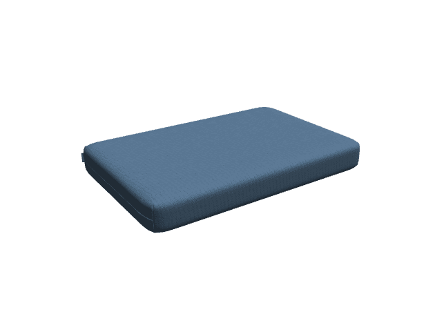 Maatussen Homie Fabrics® Solaro Soft Blue 95 x 44 x 5 cm - op maat gemaakt