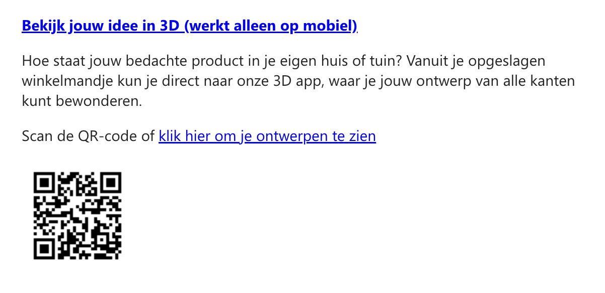 AR - mail met qr code 0