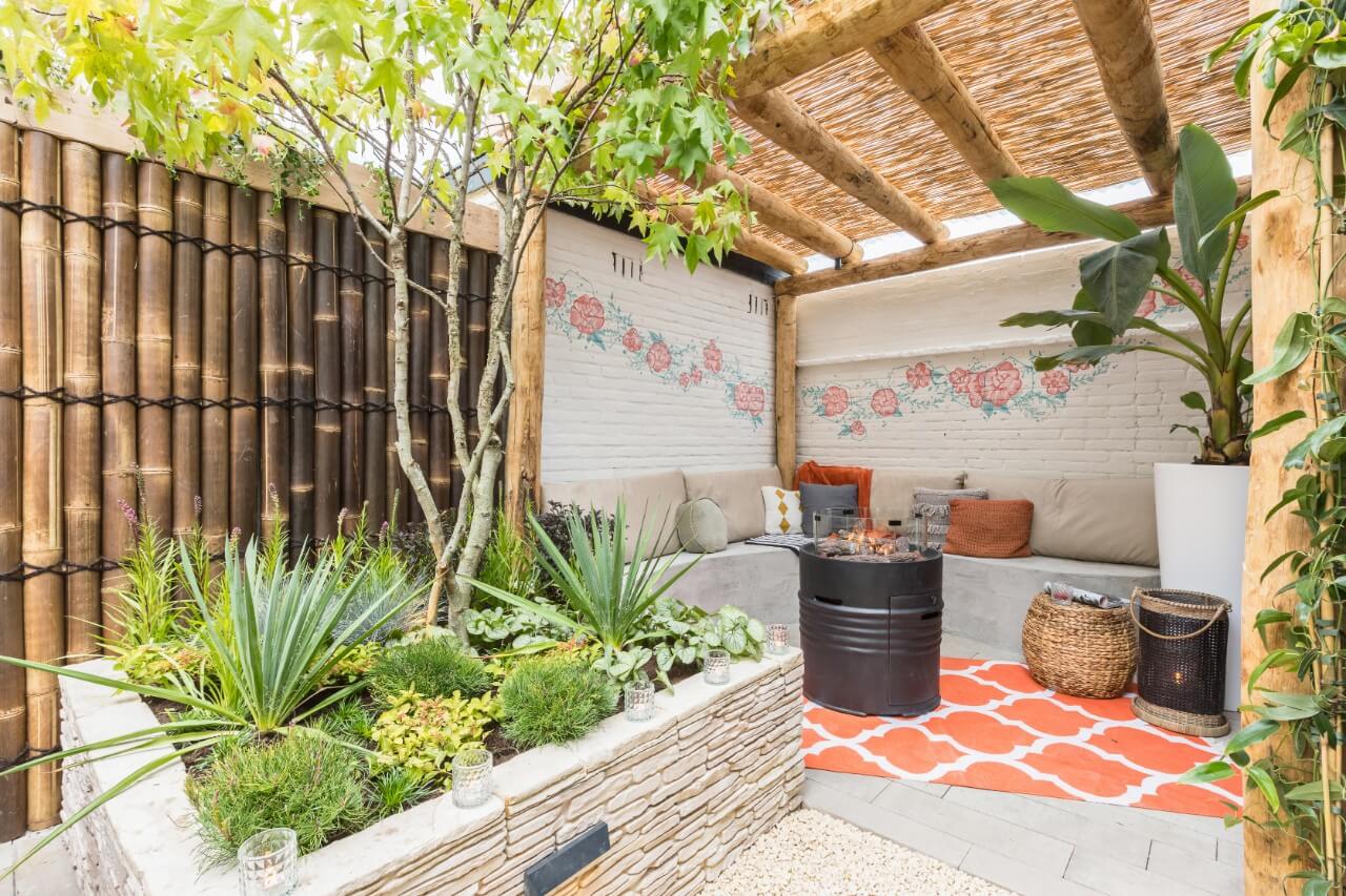 Eigen Huis & Tuin én nofruit - maatkussens loungebank beton