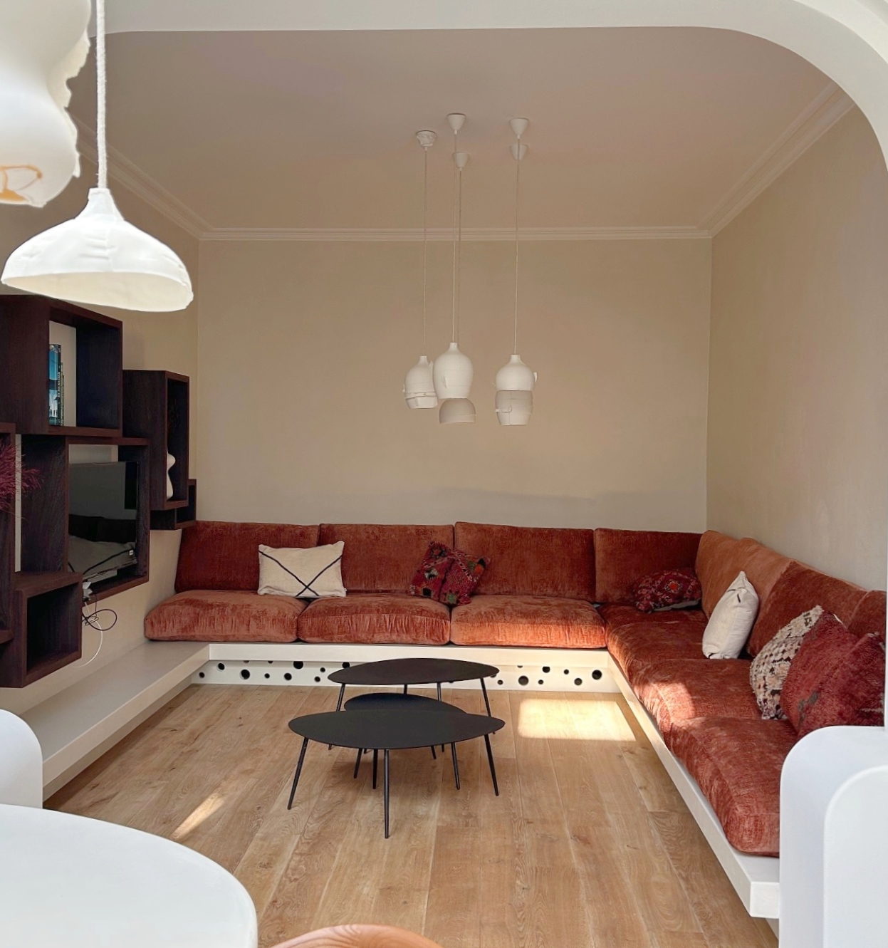 nofruit trend boucle  copper (52) loungebank