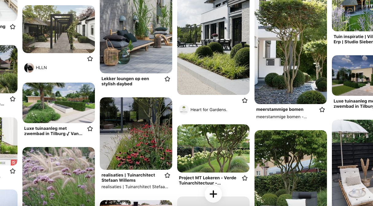 Pinterest Tuinverbouwing