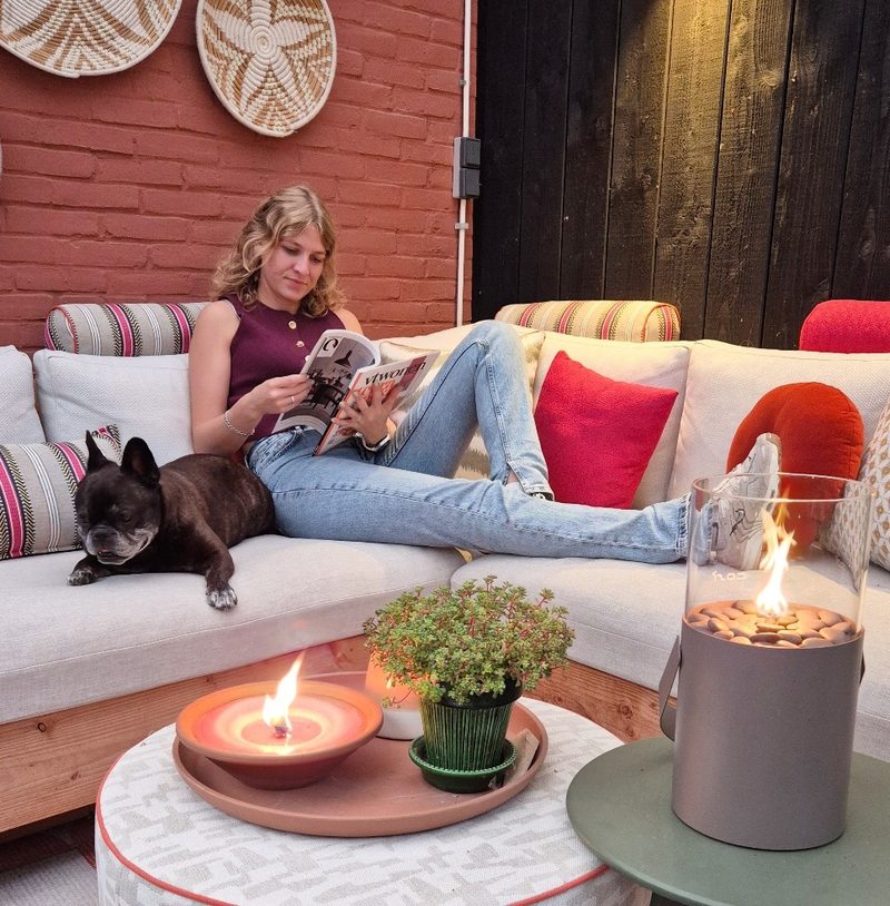 Gezellige loungeplek van Rox
